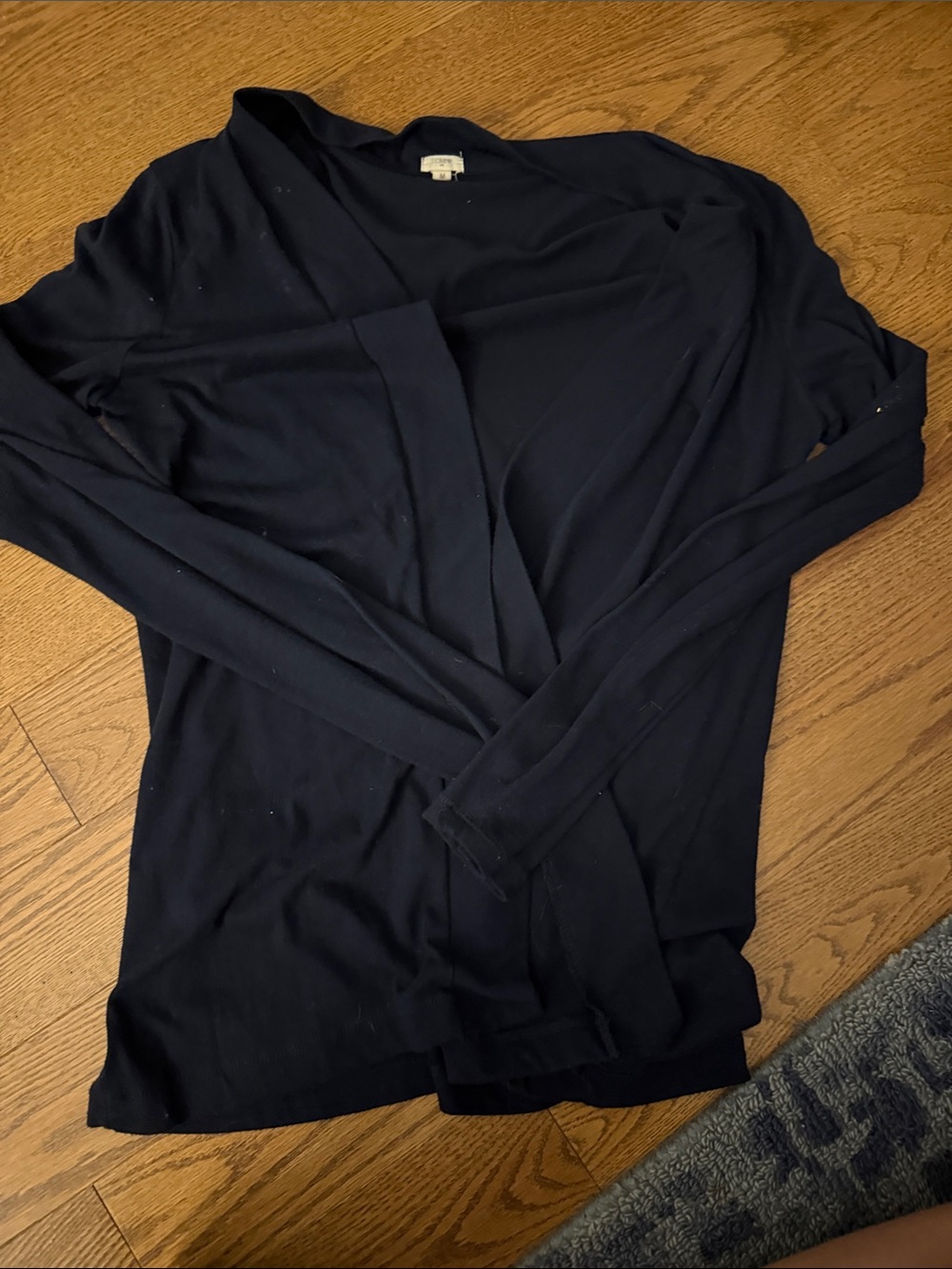 J. Crew Navy Open-Front Women's Cardigan